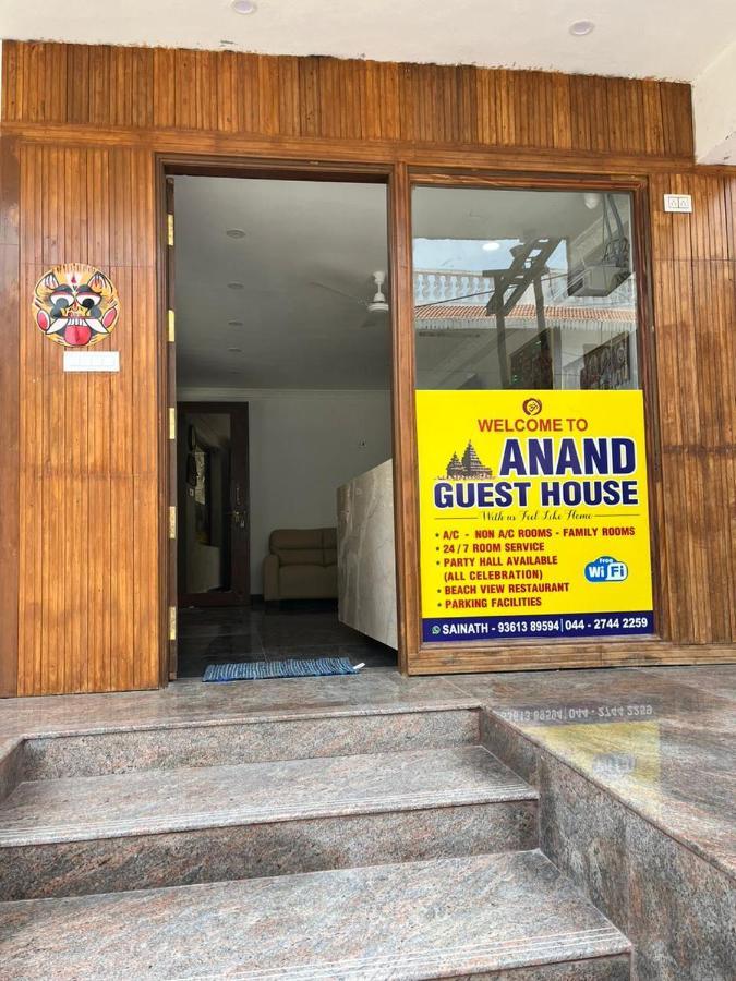 Anand Beach Guesthouse By Moonrocks Mahabalipuram Eksteriør bilde